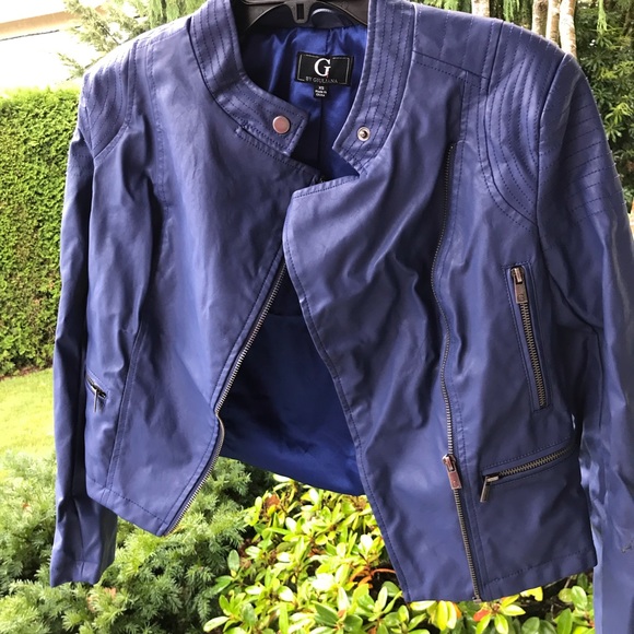 Blue Bomber Jacket - Picture 2 of 4